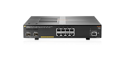 Aruba 2930F 8G PoE+ 2SFP+ 交换机 (JL258A)